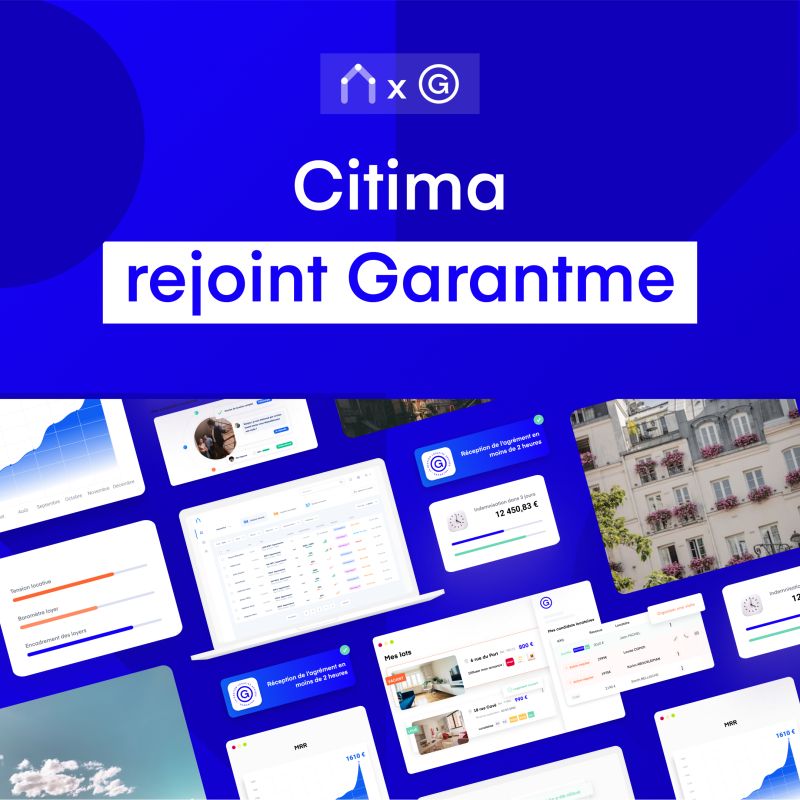Garantme, immobilier, rachat, Citima